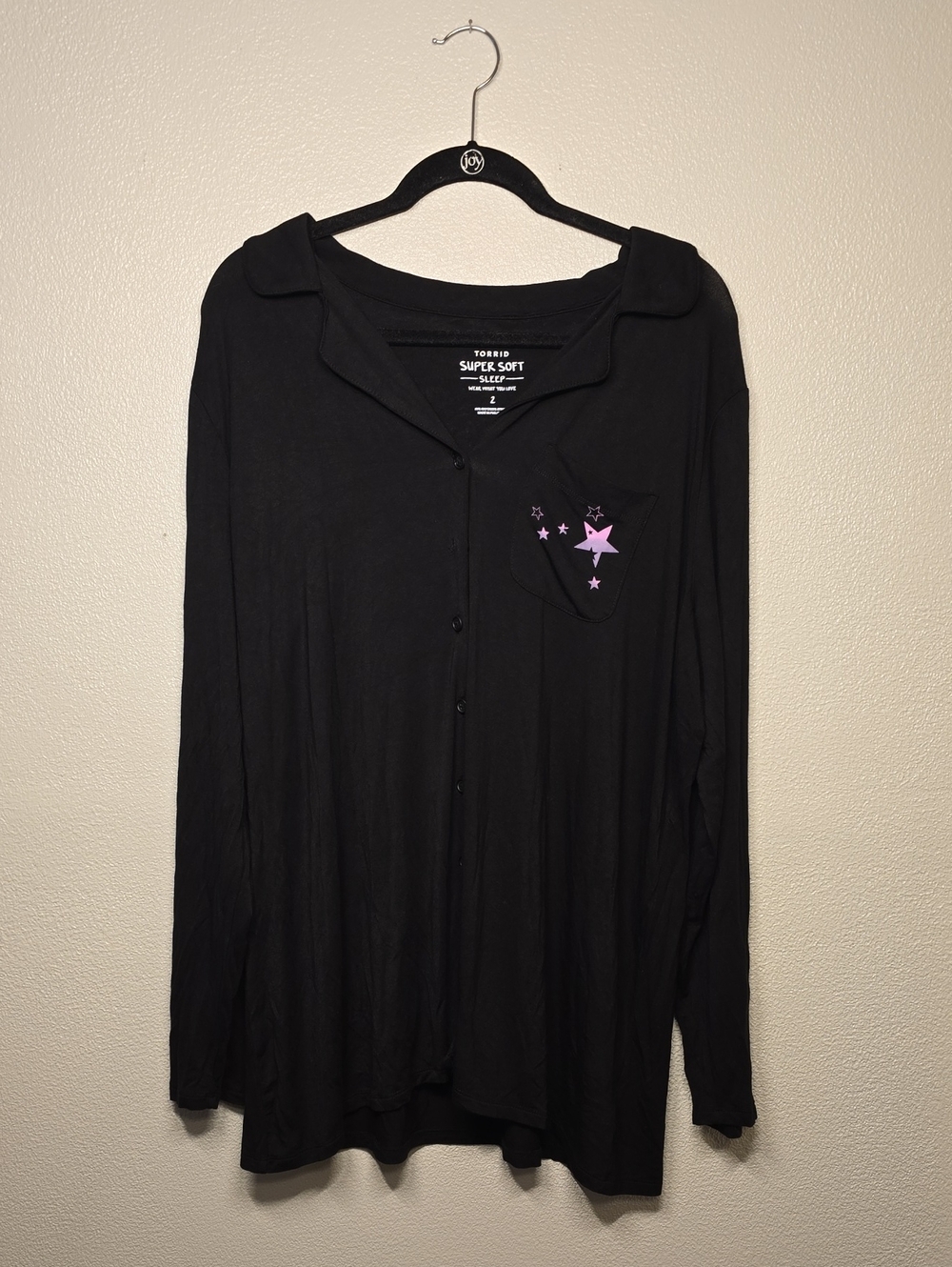 Torrid Long Sleeve Sleep Shirt